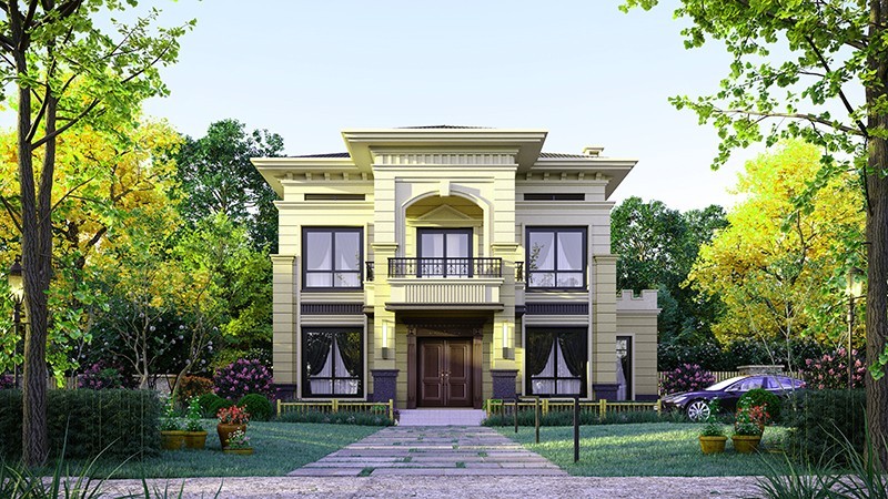 南开中式合院住宅，开放庭院与邻里乡亲更亲近